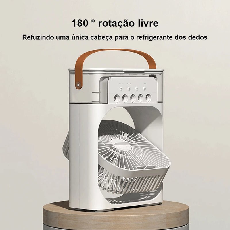 Mini Ventilador Umidificador Portátil