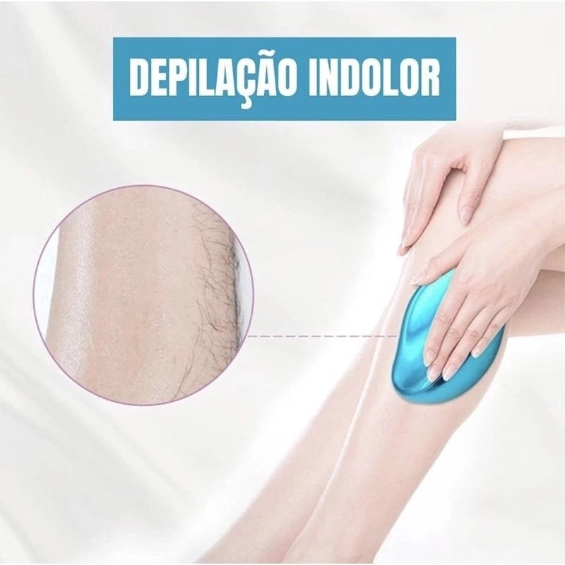 Depilador De Cristal Indolor Reutilizável